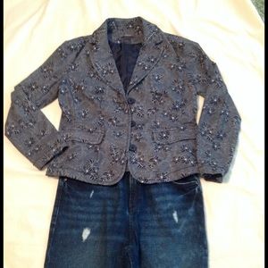 Liz Claiborne cotton blazer. EUC